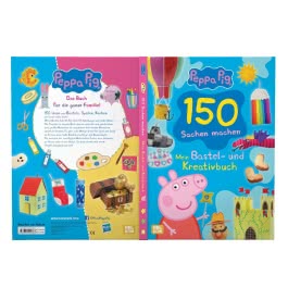 Peppa: 150 Sachen machen - Mein Bastel - und Kreativbuch