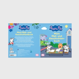 Peppa Wutz Ausmalbilder: Peppa Pig: Mein Mal- und Geschichtenbuch