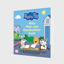 Peppa Wutz Ausmalbilder: Peppa Pig: Mein Mal- und Geschichtenbuch