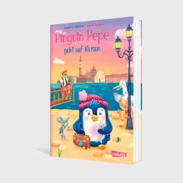 Pinguin Pepe geht auf Reisen