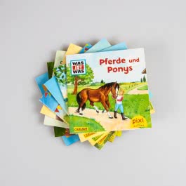 Pixi-8er-Set 284: Pixis bunter Ponyhof (8x1 Exemplar)