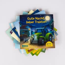 Pixi-8er-Set 298: Pixis Lieblings-Fahrzeuge (8x1 Exemplar)