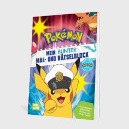 Pokémon Activity-Buch: Pokémon Mein bunter Mal- und Rätselblock