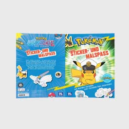 Pokémon Activity-Buch: Pokémon Mein Sticker- und Malspaß