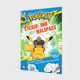 Pokémon Activity-Buch: Pokémon Mein Sticker- und Malspaß