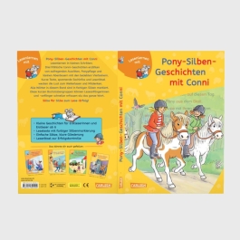 LESEMAUS zum Lesenlernen Sammelbände: Pony-Silben-Geschichten mit Conni