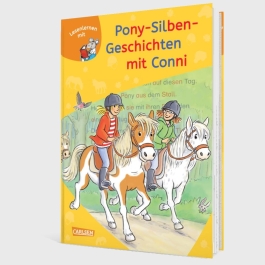 LESEMAUS zum Lesenlernen Sammelbände: Pony-Silben-Geschichten mit Conni