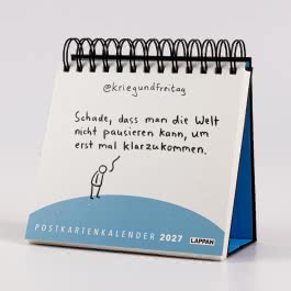 kriegundfreitag: Postkartenkalender 2027