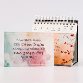 Romance-Postkartenkalender 2027 - I'm on your side