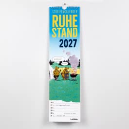 Ruhestand Streifenkalender 2027: Monatskalender für die Wand