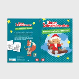 Sandmännchen: Mein traumhafter Malspaß