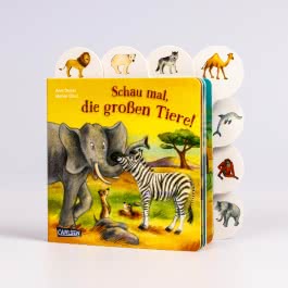 Schau mal, die großen Tiere!