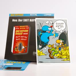 Shit happens! Postkartenkalender 2027