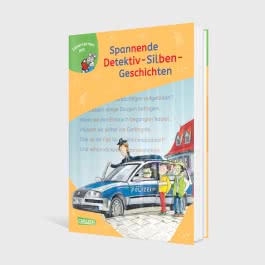 LESEMAUS zum Lesenlernen Sammelbände: Spannende Detektiv-Silben-Geschichten 