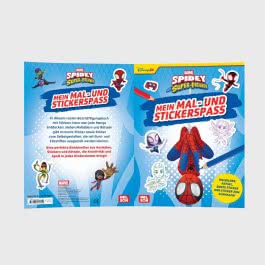 Spidey und seine Super-Freunde: Mein Mal- und Stickerspaß