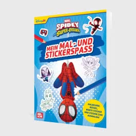 Spidey und seine Super-Freunde: Mein Mal- und Stickerspaß