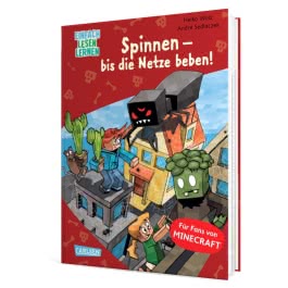 Lesenlernen mit Spaß – Minecraft 8: Spinnen – bis die Netze beben!