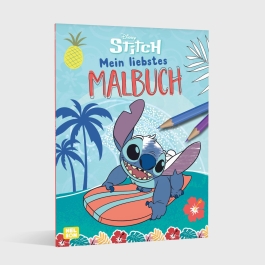 Disney Kreative Beschäftigung: Stitch: Mein liebstes Malbuch