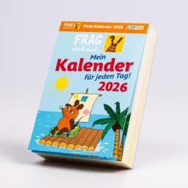 Frag doch mal ... die Maus: Tageskalender 2026 – Mein Kalender für jeden Tag!