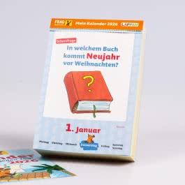 Frag doch mal ... die Maus: Tageskalender 2026 – Mein Kalender für jeden Tag!