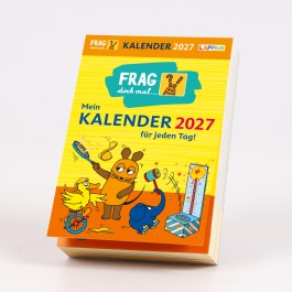 Frag doch mal ... die Maus: Tageskalender 2027 – Mein Kalender für jeden Tag!