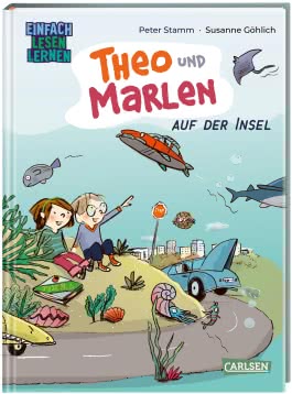 Theo und Marlen auf der Insel