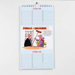 Uli Stein Geburtstagskalender 2026: Wandkalender
