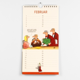 Uli Stein Geburtstagskalender 2027: Wandkalender