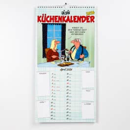 Uli Stein Küchenkalender 2026: Monatskalender für die Wand