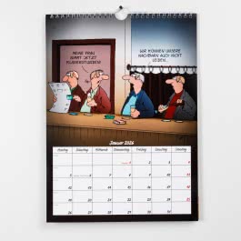 Uli Stein Männer Kalender 2026: Monatskalender für die Wand
