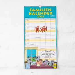 Uli Stein – Familienkalender 2023: Familienplaner mit 5 Spalten