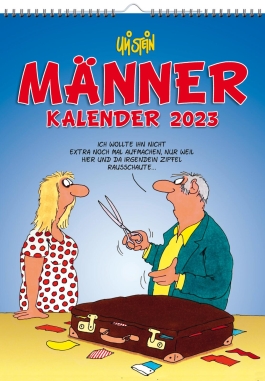 Uli Stein – Männer Kalender 2023: Monatskalender für die Wand