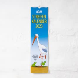 Uli Stein – Streifenkalender 2023: Monatskalender für die Wand