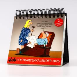 Uli Stein Postkartenkalender 2026