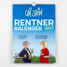 Uli Stein Rentnerkalender 2027: Monatskalender für die Wand
