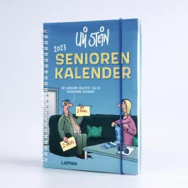 Uli Stein Senioren-Kalender 2027 mit Spiralbindung und Gummiband