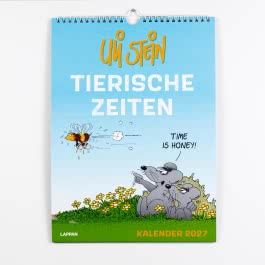 Uli Stein Tierische Zeiten 2027: Monatskalender für die Wand