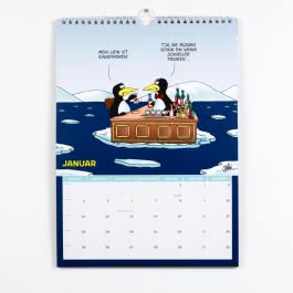 Uli Stein Tierische Zeiten 2027: Monatskalender für die Wand