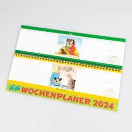 Uli Stein Wochenplaner 2024: Tischkalender