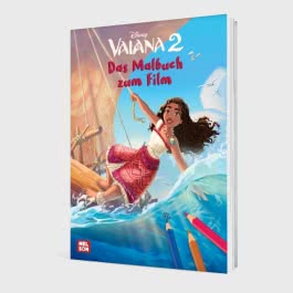 Vaiana 2: Das Malbuch zum Film