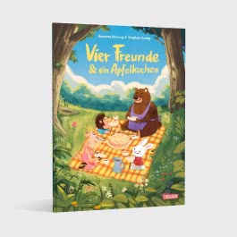 Vier Freunde und ein Apfelkuchen