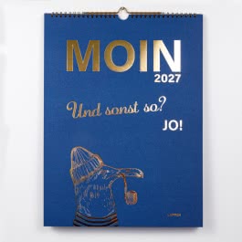 MOIN!: Wandkalender 2027 - Watt mutt, dat mutt
