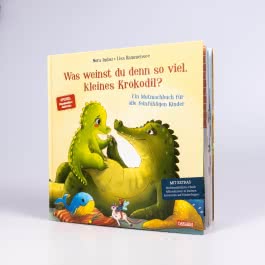 Was weinst du denn so viel, kleines Krokodil?