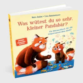 Was wütest du so sehr, kleiner Pandabär?