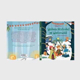 Weihnachtstrubel im Winterwald