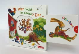 Wer hockt im Grase? Der ... Osterhase!