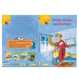 LESEMAUS zum Lesenlernen Sammelbände: Wilde Silben-Geschichten