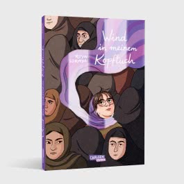 Wind in meinem Kopftuch