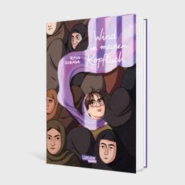 Wind in meinem Kopftuch