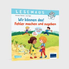 LESEMAUS 134: Wir können das! Fehler machen und zugeben
